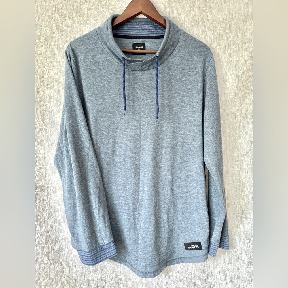 Jason Wu For EVA AIR Long Sleeve Mock Neck Shirt